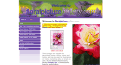 Desktop Screenshot of floralpicturegallery.com